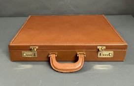 A Ladies Gucci Vintage briefcase (45cm x 33cm x 8cm)