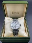 A Harrods Own Branded Watch boxed and with papers. Model Number A9425/BM9430
