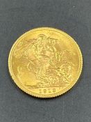 A 1913 Gold Sovereign