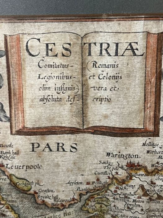 Two antique Maps of Chester, Cestria and Cambridge. - Image 5 of 7