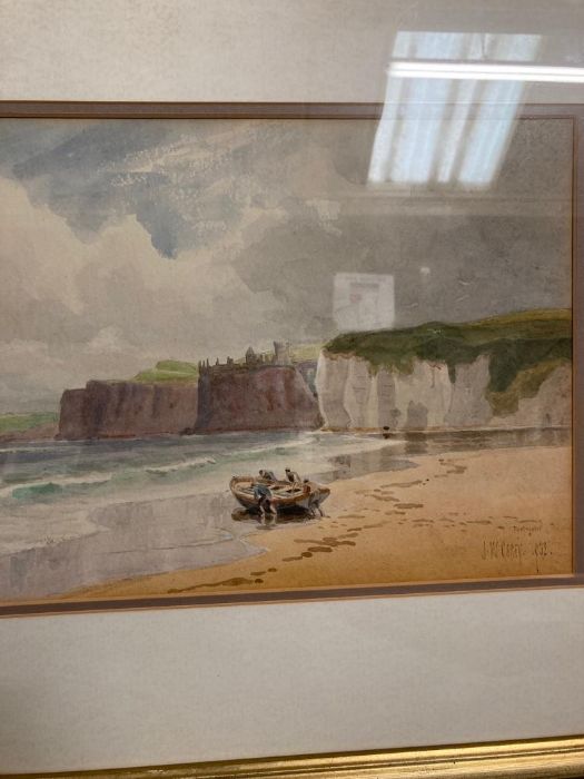 'Portrush' watercolour by Joseph William Carey (1859 -1937) signed and dated 1932 bottom right. ( - Image 2 of 4