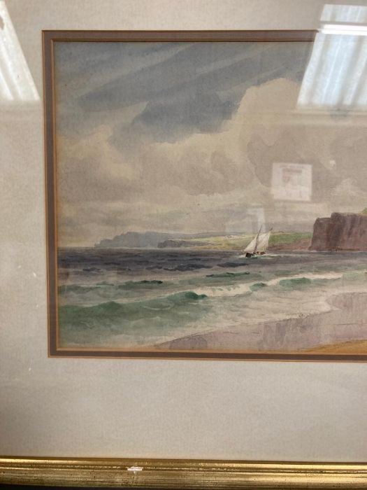 'Portrush' watercolour by Joseph William Carey (1859 -1937) signed and dated 1932 bottom right. ( - Image 3 of 4
