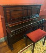 A Hayden and Co upright piano