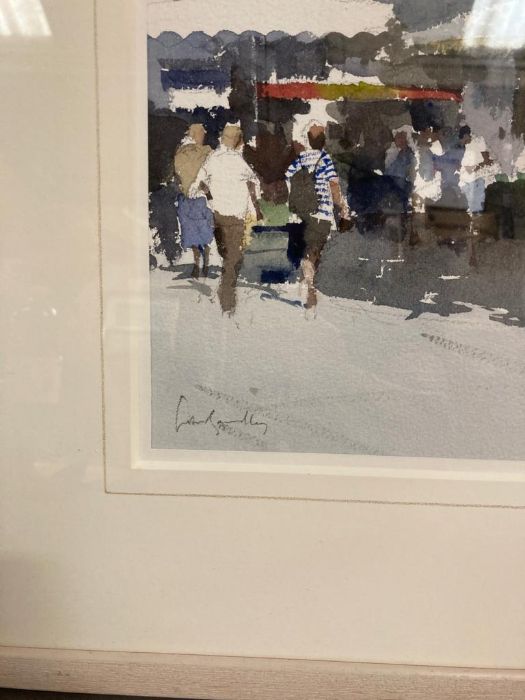 'Market Day Le Ciotat by John Yardley (47cm x 32.5cm Approximate Measurements) - Image 2 of 4