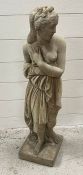 A garden statue of Pandora (H80cm)