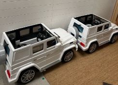 Two AMG Mercedes G Wagon kids rode on cars AF(No charges, untested)