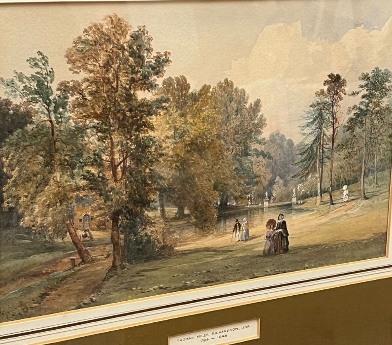 A Thomas Miles Richardson 1784 - 1848 water colour - Image 3 of 3