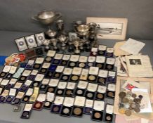 An Extensive Collection of medals and trophies from the prolific British soldier and athlete