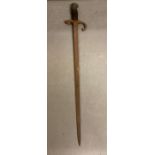 A Late 19th Century French bayonet
