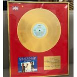 Gold disc for Stylus album Shalamac "The Greatest Hits 1986