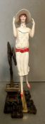 A very stylish 1970’s Worcester Albany Series Bone China figurine called ‘Chelsea’ Lovely detail the