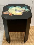 A painted sewing side table