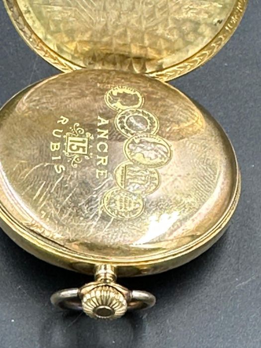 An 18ct gold Nord watch pocket watch AF (Approximate Total weight 49.7g) - Image 3 of 3