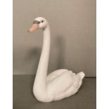 A Lladro swan