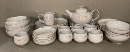 A Denby "Reflections" dinner and tea service