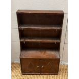 An early 20th Century miniature dresser (H50cm W30cm D12cm)