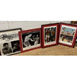 Four boxing posters