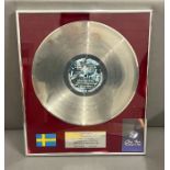 The Road to Hell platinum award sales in Sweden 1990