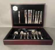 A George Butler "Cavendish" part canteen of cutlery, silver plated and marked A1