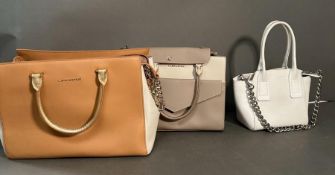 Three Lancaster Ladies handbags