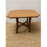 A Mid Century side table (H48cm W62cm D47cm)