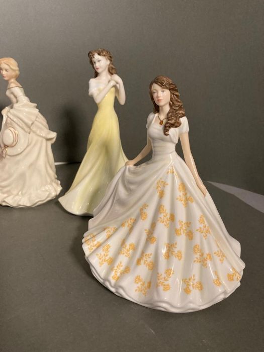A selection of eight Royal Doulton figures to include Ann, Natalie, Rachel and Emily - Image 3 of 5