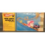 A Vintage Hot Wheels "Twin Chute" action set