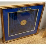 A Gold disc award of Chris Rea 70,000 record sales