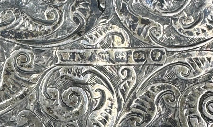 A silver coin purse hallmarked for Birmingham AF - Image 3 of 5