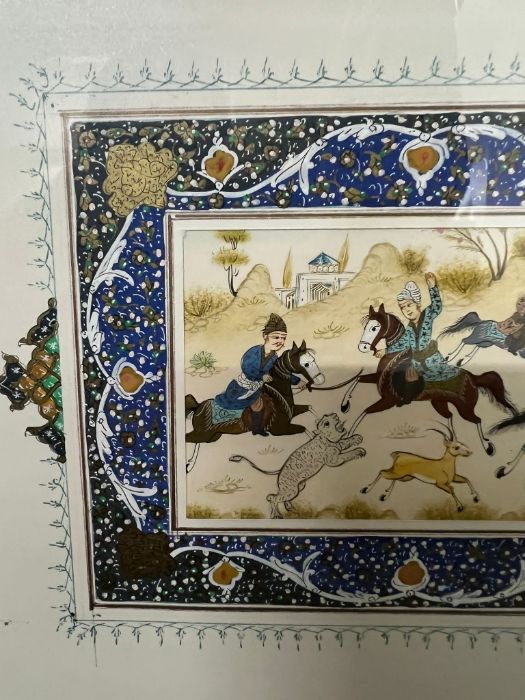 A Persian miniature picture - Image 3 of 3