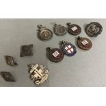 A selection of vintage medals