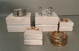 A selection of Calvin Klein jewellery