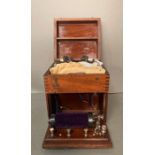 A 19th Century Electric Shock Treatment Machine in mahogany box (Untested)