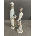 Two Lladro porcelain figures