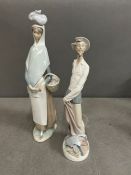 Two Lladro porcelain figures