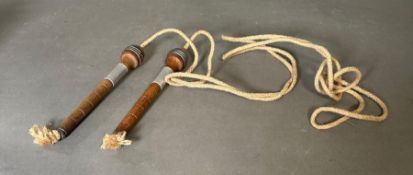 A vintage skipping rope