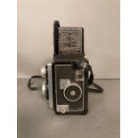 A vintage Ikoflex Zeiss Ikon 3.5-75mm lens camera