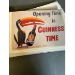 An album of vintage Guinness postcards