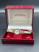 A Ladies Rotary quartz watch in box