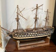 A model Galleon ship "Keenoma " (H74cm W110cm)