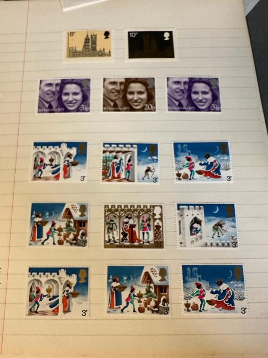 A selection of UK and World stamps to include The Solomon Islands Barbados and the British Antarctic - Image 5 of 7