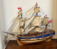 A model sail boat