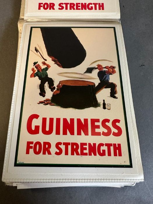 An album of vintage Guinness postcards - Image 4 of 7