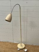 A floor standing angle poise lamp