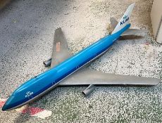 A model aircraft KLM plane (100cm x 80cm)