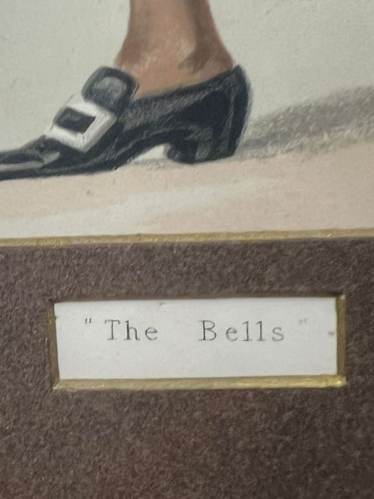 A print "The Bells" signed right hand 31cm x 18cm - Image 3 of 4