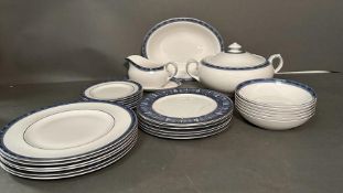 A part Royal Doulton Atlanta dinner service