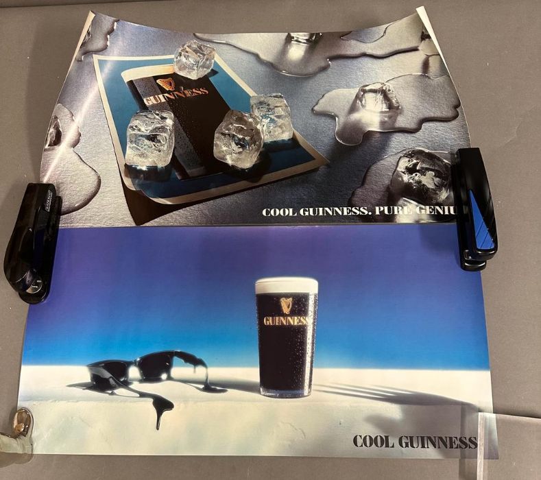 Thirteen vintage Guinness posters to include "The Presence of Beauty" and "The Cold Guinness" - Image 5 of 12