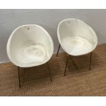 A pair of Archirivollo designer chairs "Gliss"