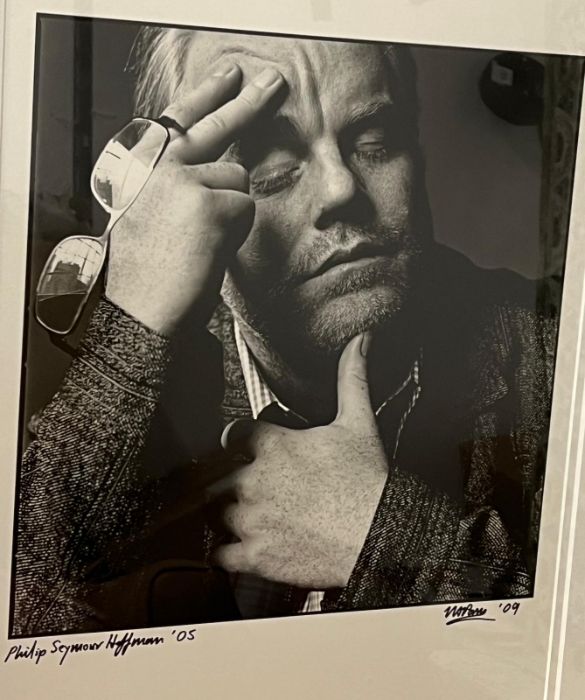 Philip Seymour Hoffman Silver Gelatine print by photographer Nigel Parry, print number 1/11 (15 - Image 2 of 5